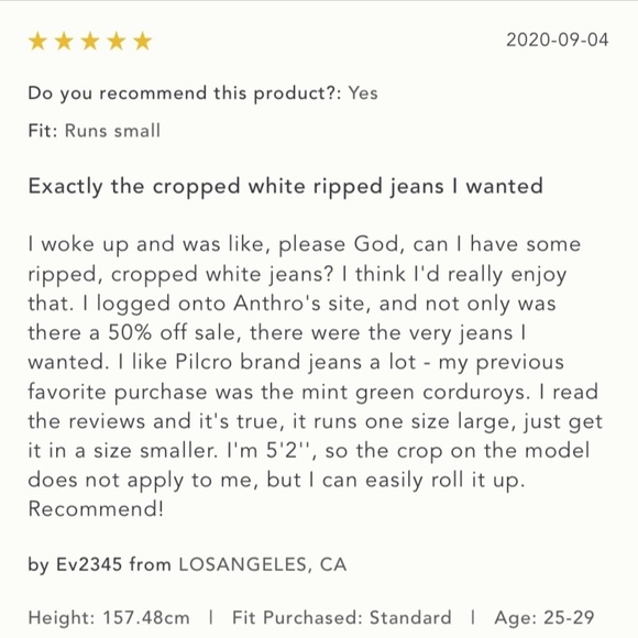 ANTHROPOLOGIE Pilcro Ultra High-Rise Jeans Size 25 - Picture 12 of 15